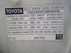 2010 TOYOTA PRIUS, BLACK, LE MODEL, 1.8L, AT,  Z25261